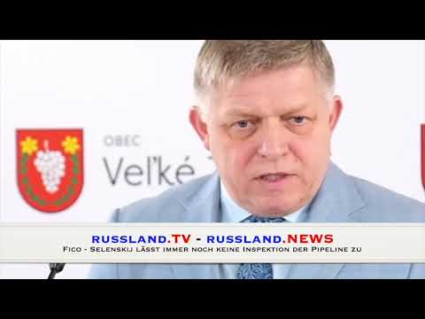 Fico  – Selenskij lässt immer noch keine Inspektion der Pipeline zu