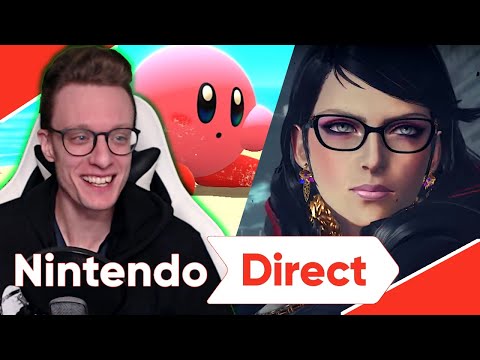 Kirby und das vergessene Land, Bayonetta 3 und MEHR 🔥 Nintendo Direct September 2021 Reaktion