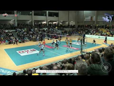 3:2 Schweriner SC vs. Allianz MTV Stuttgart - 15.11.2014