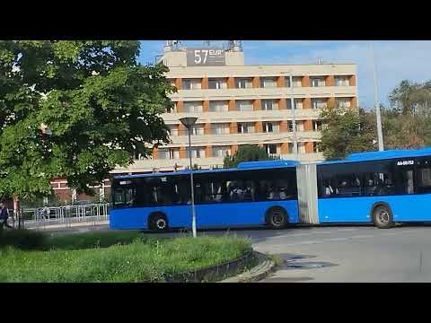 MERCEDES CONECTO G2 AA-DR-752 BKV-S PÓTÓL AZ ARRIVÁS JÁRAT EGY BKV BUSZ RITKA PÓTLÁS KŐBÁNYÁS 66E