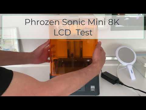 Phrozen Sonic Mini 8K LCD Test