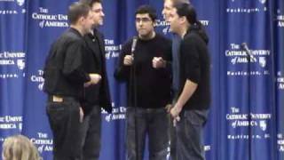 Nsync&#39;s &quot;O Holy Night&quot; Catholic University&#39;s Take Note Acapella