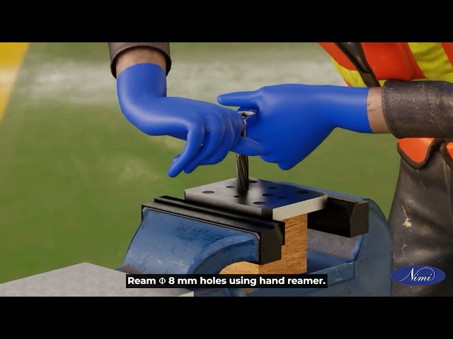 Precision drilling, reaming and tapping and Test- Job