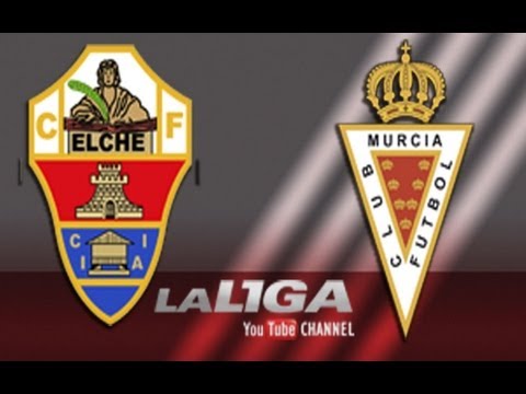 Gol de Ángel Rodríguez (1-0) en el Elche CF - Real Murcia - HD