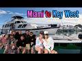 11 Friends PACKED On My OLD Yacht From Miami To KEY WEST