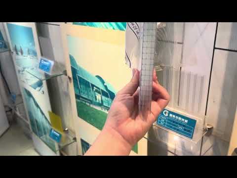 แผ่นโพลีคาร์บอเนตกลวงสี่ชั้นรังผึ้ง GOODLIFE แนะนำผลิตภัณฑ์