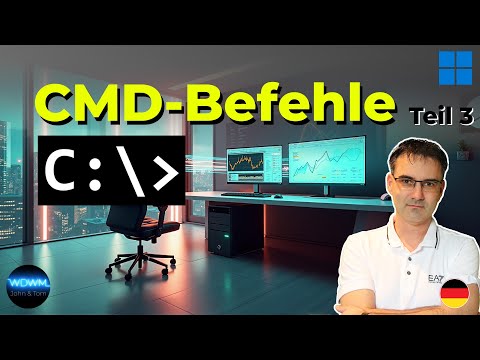 Windows - CMD Befehle, die du kennen solltest - Teil 03