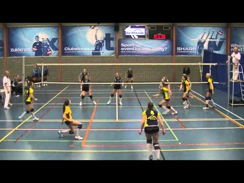 rally 1e punt 5e set tegen Next volley