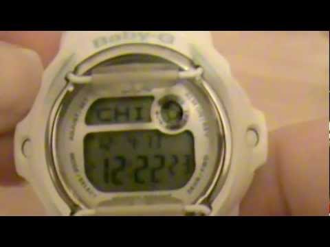 Set time on your Baby G watch