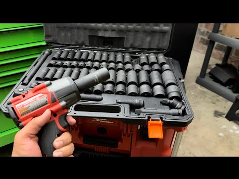 29-Piece 1/2" Drive Impact Socket Set, SAE (3/8 to 1 inch) and Metric (10-24mm) Sizes with Extension Bars Standard Deep Socket Set CR-V Material High Durability Impact Wrench video review thumbnail
