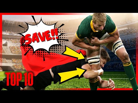 IMPOSSIBLE Try Saving Tackles Compilation | Rugby Heroes: The Last Line of Defence  👊