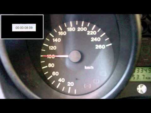 Alfa Romeo GTV 2.0 TS - Acceleration 0-100 km/h (8,09 s)