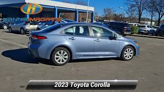 Download the video "Used 2023 Toyota Corolla LE, Raleigh, NC HI3020633"