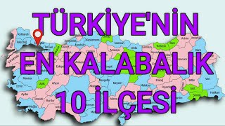 Türkiye'nin En Kalabalık 10 İlçesi! En Fazla Nüfusa Sahip İlçeler 2025