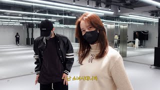 [閒聊] 教對方跳2PM和少女時代舞蹈的俊昊和潤娥