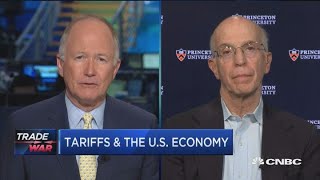 America runs trade deficits because we spend more than we make, says Alan Blinder