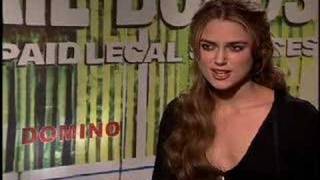 Интервью с Кирой Найтли о фильме "Домино"