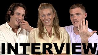 BARBAREN (BARBARIANS) Interview mit Jeanne Goursaud, Laurence Rupp & David Schütter (English Subs)