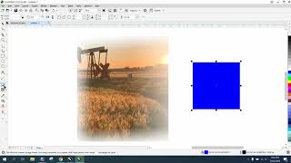 Corel Draw Tips & Tricks Vignette to fade edges with the Transparency Tool