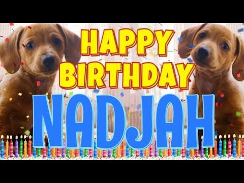 Happy Birthday Nadjah! ( Funny Talking Dogs ) What Is Free On My Birthday