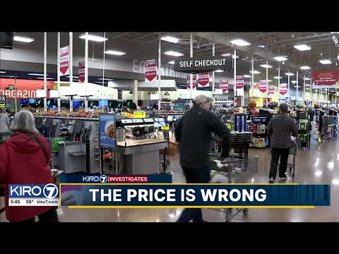 KIRO 7 Investigates - A local secret shopper reveals why sometimes the 'price is wrong'