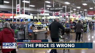 KIRO 7 Investigates - A local secret shopper reveals why sometimes the 'price is wrong'