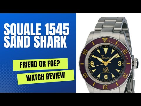 Squale 1545 TGV Design Sand Shark review - Friend or foe?