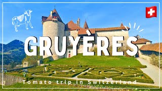 【スイス】日帰り旅にオススメ！チーズの故郷・グリュイエール🧀｜Travel Vlog