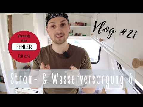 #21 Power & Water Supply Part 6 | Avoid These Mistakes | Camper & Caravan Renovation