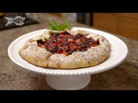 Mixed Berry Crostata - Laura Vitale Summer Desserts Unplugged