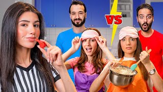 تحدي الطبخ و التكلم بالعربية الفصحة مع اخواتي!.. ????