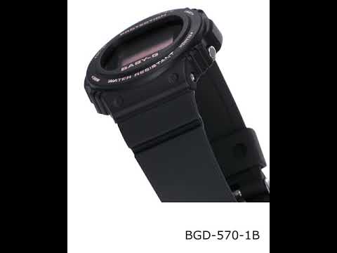 BABY-G（ベイビーG） ブラック BGD-570-1BJF
