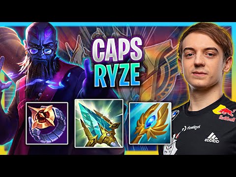 CAPS IS SO CLEAN WITH RYZE! | G2 Caps Plays Ryze Mid vs Leblanc!  Season 2023