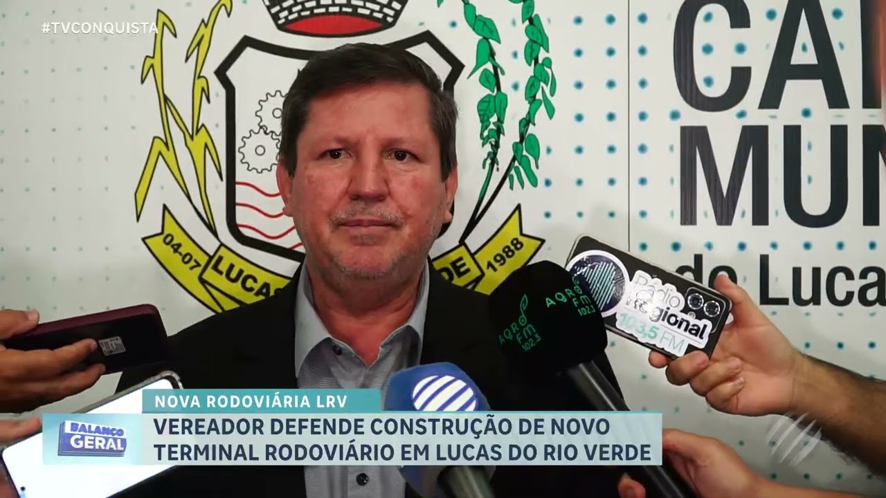 Nova rodoviária de Lucas do Rio Verde volta ao debate na Câmara Municipal