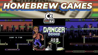 Danger Dennis - New Commodore 64 Game 2025
