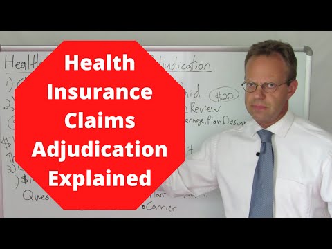 Health Insurance Claims Adjudication