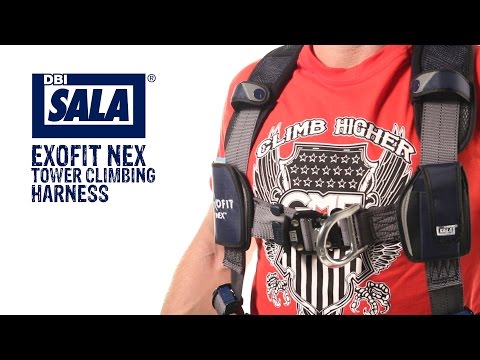 DBI Sala ExoFit NEX Arc Flash Tower Climbing Harness