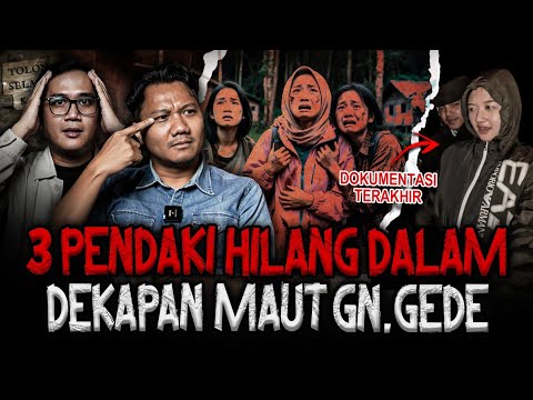 NGGAK KEBAYANG SEREMNYA! 3 PENDAKI HILANG SUDAH TAK BERNYAWA DI GUNUNG GEDE