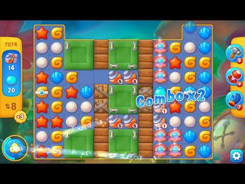 Fishdom 2021 - Level 7074   #playrix #fishdom #gaming