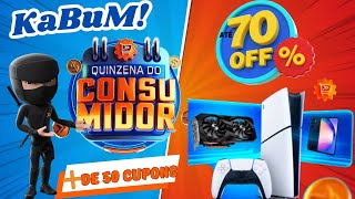[NOVO] Quinzena do Consumidor Kabum - Cupom KABUM Março 2024 -  Cupom de Desconto Kabum Março 2024!