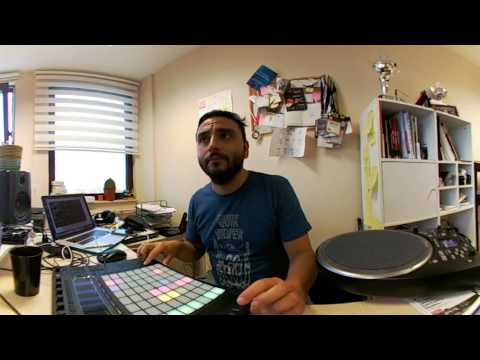 360 Degree Ableton Live 9 & Push 2 & Roland HPD 20 Performance