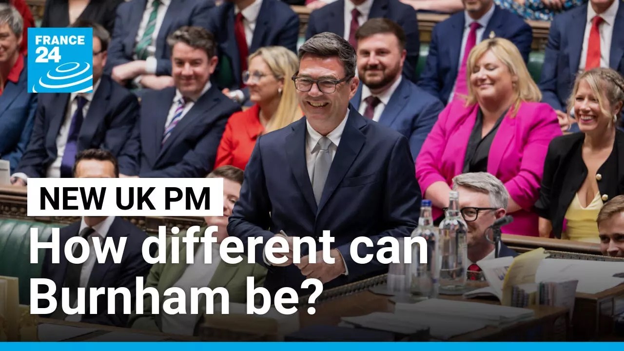 Andy Burnham, new UK Labour leader, moves toward becoming prime minister after Starmer