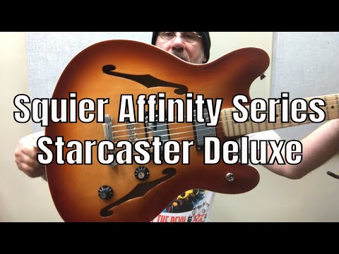 Squier Affinity Starcaster - Sienna Sunburst image 8