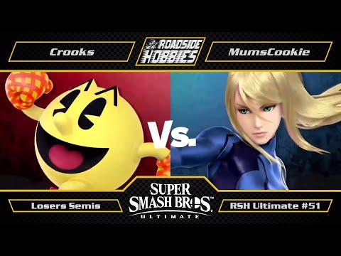 RSH Ultimate #51: Crooks (Pac-Man) vs MumsCookie (ZSS) - Losers Semis