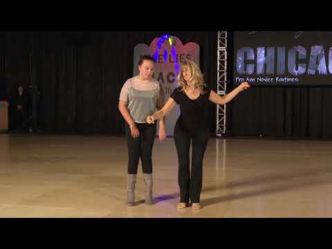 Swing City Chicago 2018 Pro Am Novice Routine Nora Flisk with Maren Oslac