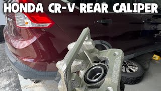 How To Change Brake Calipers Honda CR-V 2012 - 2016 DIY How To