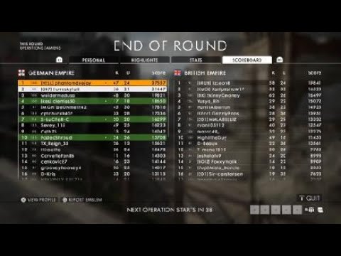 BF1 MVP Operations Amiens playing Medic Using Fedorov-Degtyarev