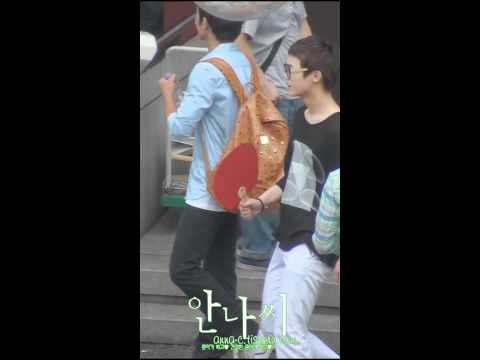 110717 [fancam] After Inkigayo MBLAQ Joon/Mir