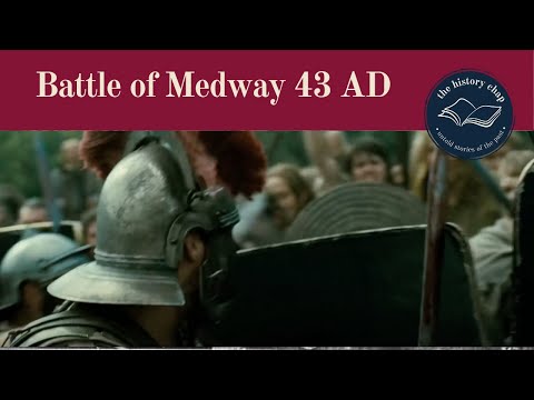 The Battle of Medway  - Roman Invasion of Britain AD 43