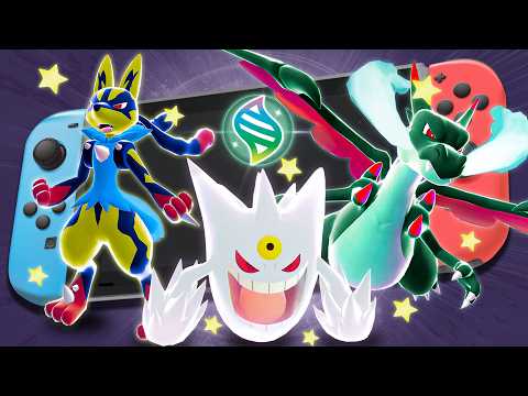 I Caught EVERY SHINY MEGA Pokémon Using only My Nintendo Switch